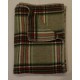 Forest Green and Crimson Baby blankets BB36